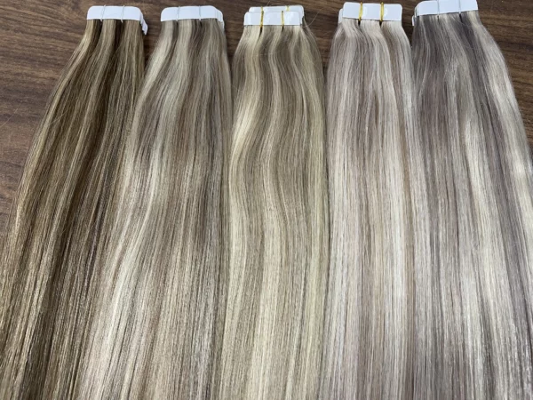 Ombre Tape in Human Hair Extensions - Image 34