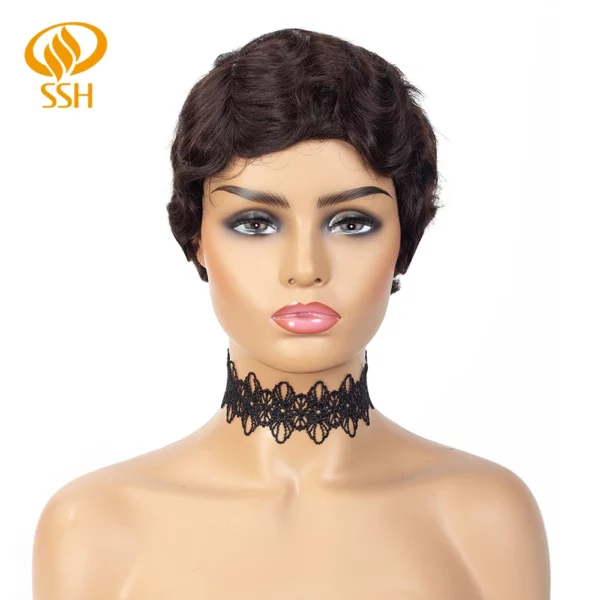 Remy Pixie Cut Wig - Image 8