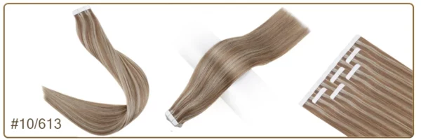 Ombre Tape in Human Hair Extensions - Image 52