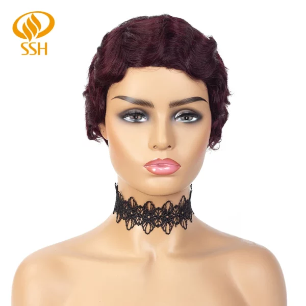 Remy Pixie Cut Wig - Image 10