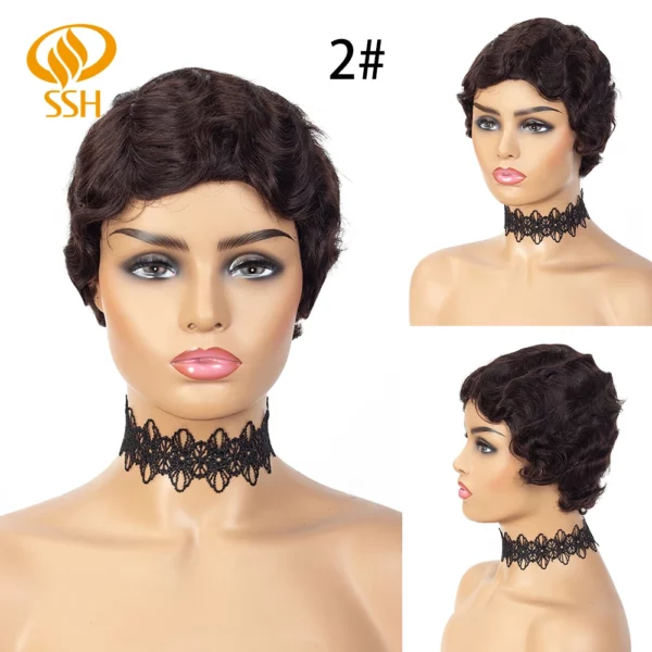 Remy Pixie Cut Wig - Image 22