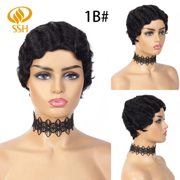 Remy Pixie Cut Wig - Image 21