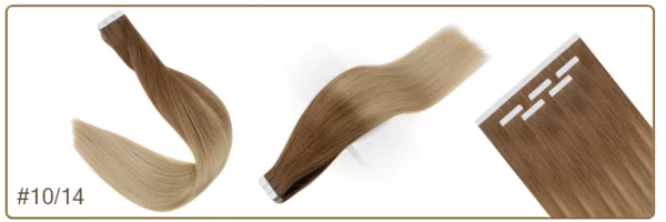 Ombre Tape in Human Hair Extensions - Image 51