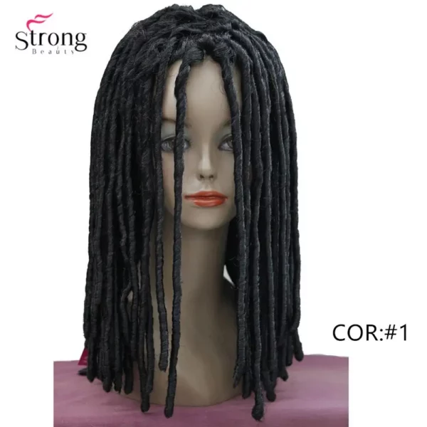 Twist Hair Crotchet Braids Dreadlocks Wig - Image 7