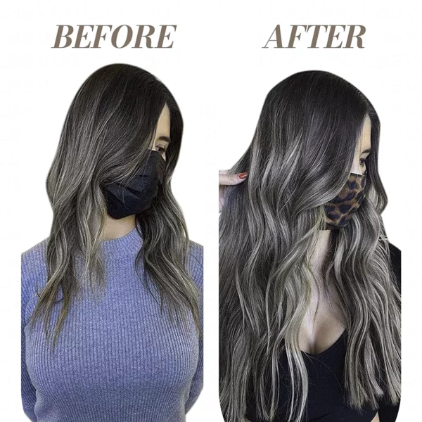 Ombre Tape in Human Hair Extensions - Image 5