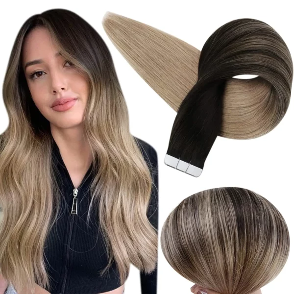 Ombre Tape In Hair Extensions - Image 10