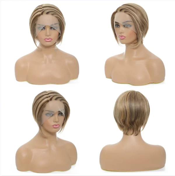 Short Bob Pixie Lace Wig - Image 12