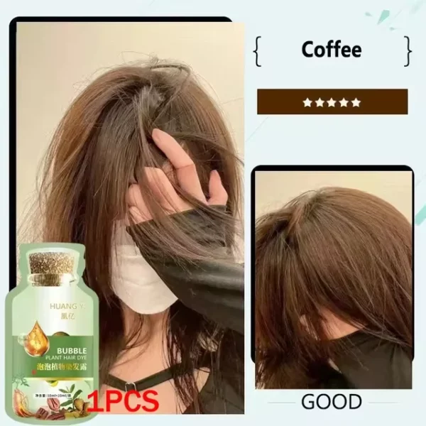 Pure Natural Herbal Hair Dye Shampoo - Image 10