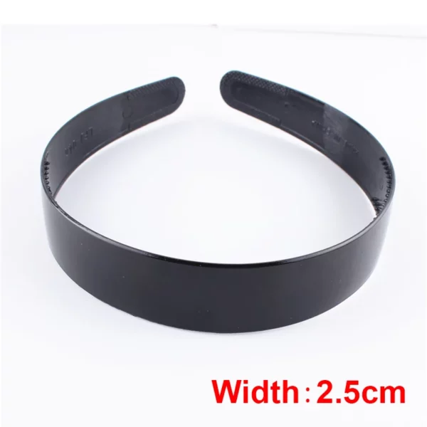 Fashion Black Metal Waved Style Unisex Hair Band - Image 7