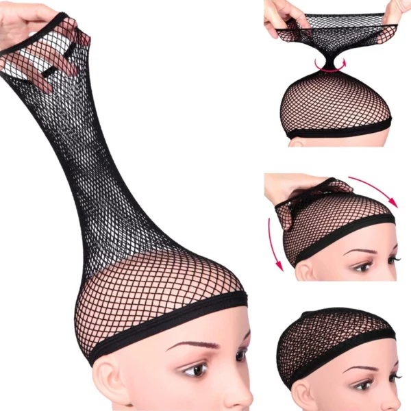 Elastic Mesh Net Caps Fishnet - Image 10