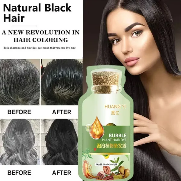 Pure Natural Herbal Hair Dye Shampoo - Image 22