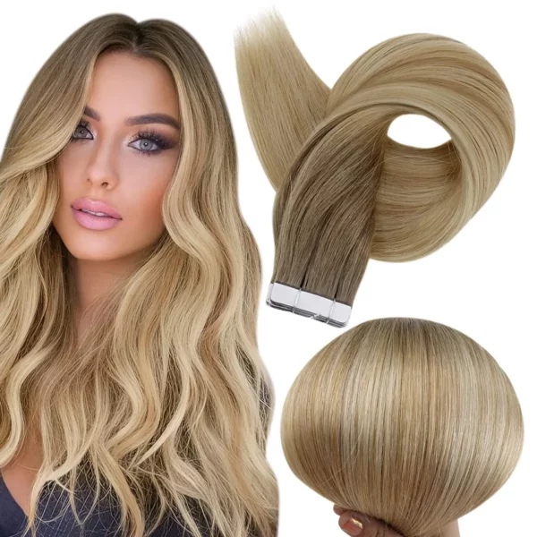 Ombre Tape In Hair Extensions - Image 13