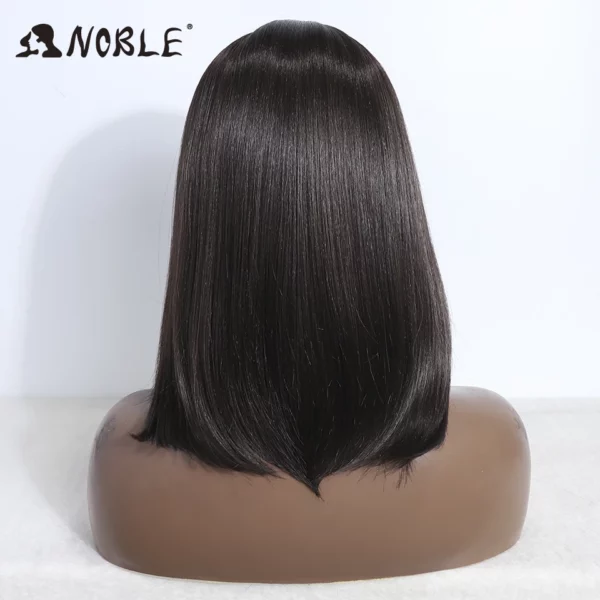 Silky Straight Synthetic Cosplay Bob Wig - Image 4