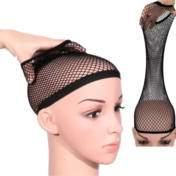 Elastic Mesh Net Caps Fishnet