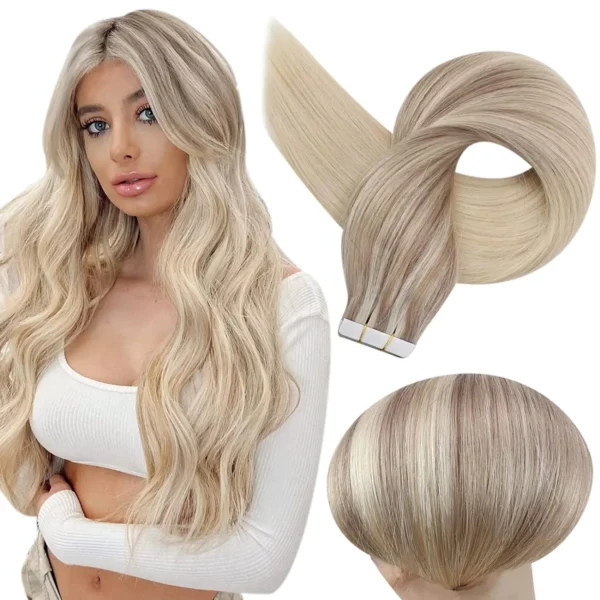 Ombre Tape In Hair Extensions - Image 19