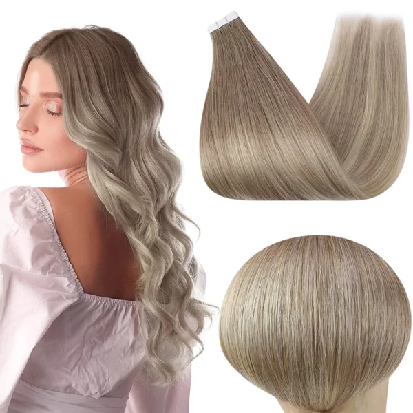 Ombre Tape In Hair Extensions - Image 16