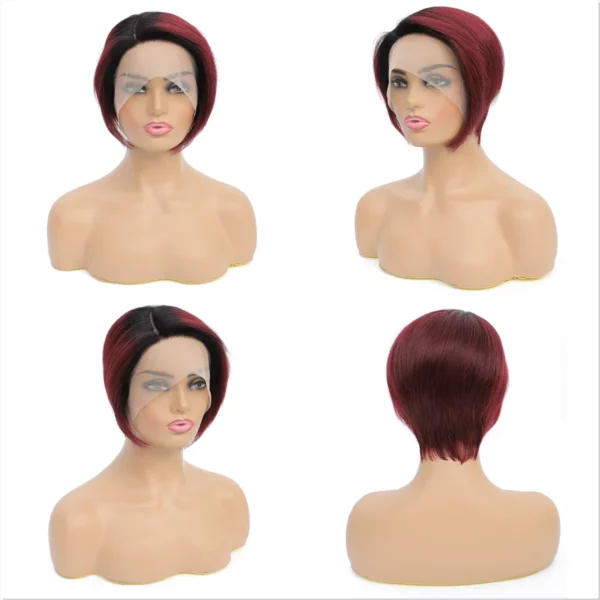 Short Bob Pixie Lace Wig - Image 10