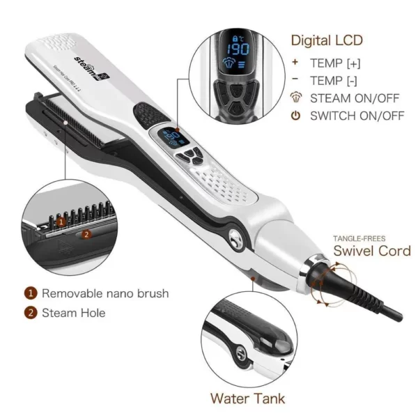 Steam Hair Straightener - Image 9