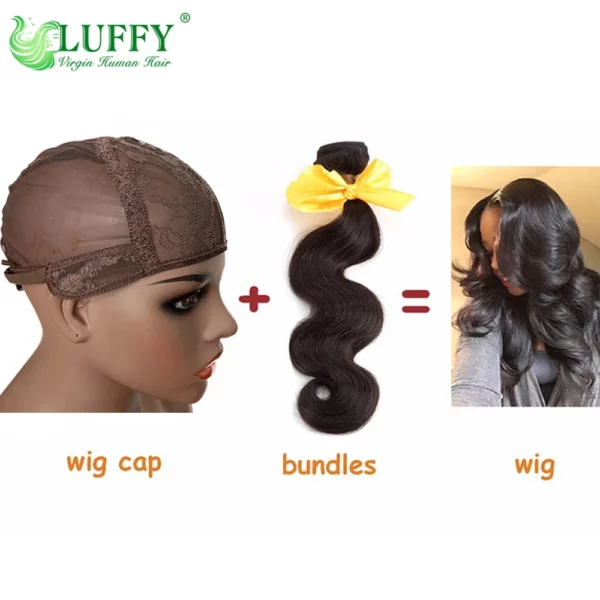 Lace Wig Cap for Making Wigs With Adjustable Strap - Image 2