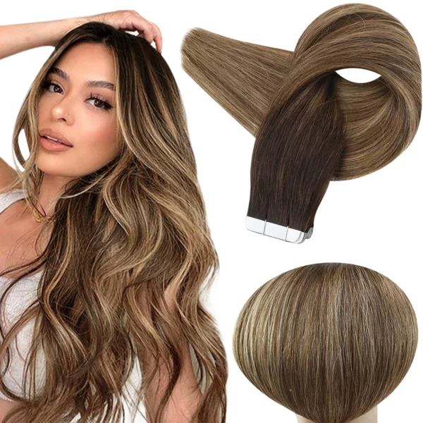 Ombre Tape In Hair Extensions - Image 20