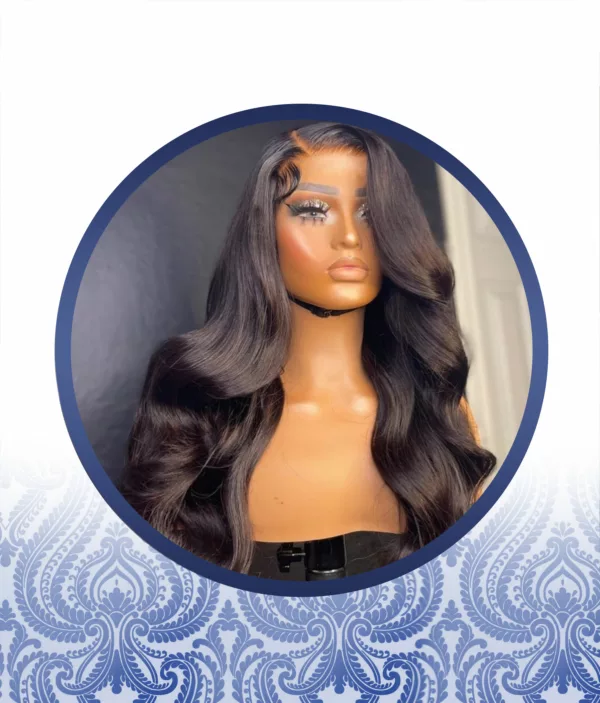 26" Custom Lace Frontal Bodywave Ready To Go Wig