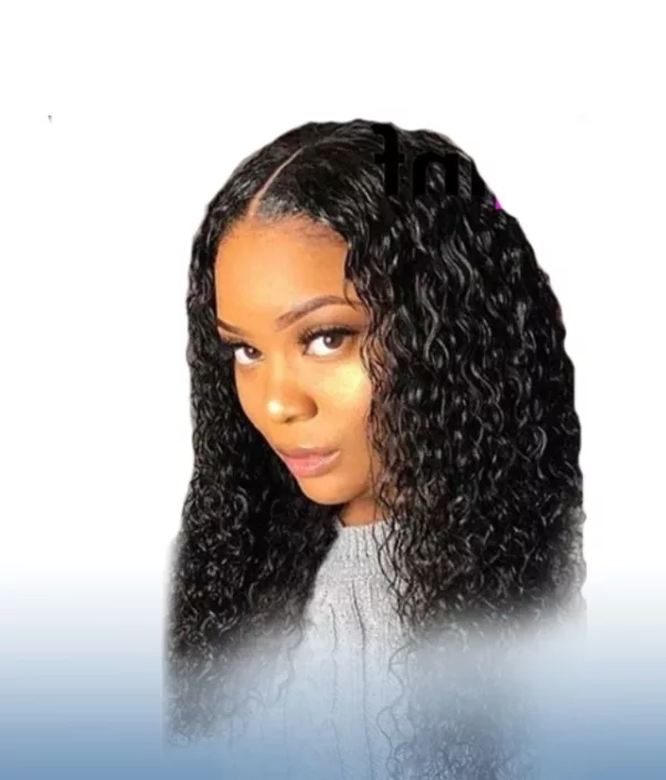 20" Water Wave T-Part Lace Wig