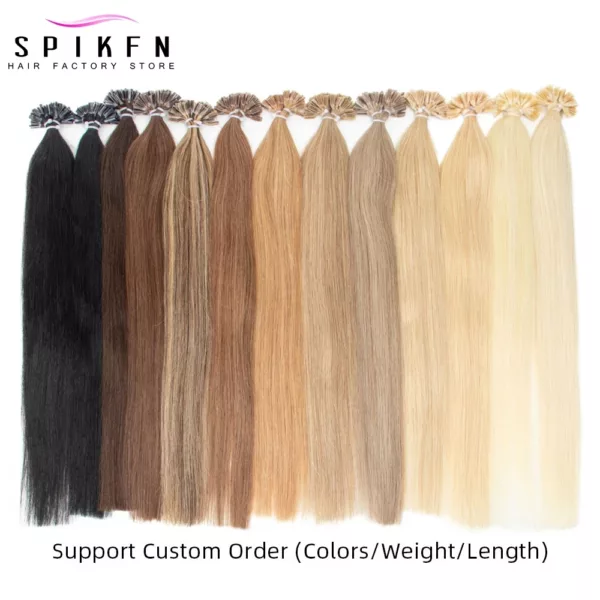 Keratin Bond Hair Extensions Capsule U Tip - Image 19