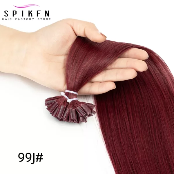 Keratin Bond Hair Extensions Capsule U Tip - Image 12