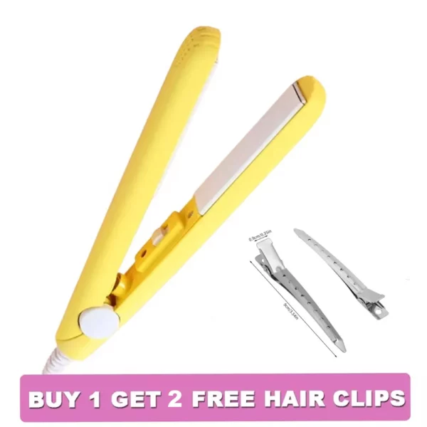 Mini Splint Flat Iron Hair Straightener - Image 9