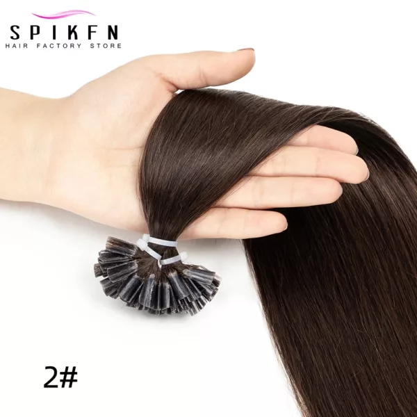 Keratin Bond Hair Extensions Capsule U Tip - Image 8