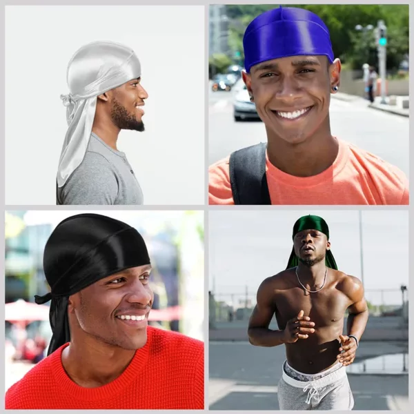 Solid Color Silky Durag - Image 24