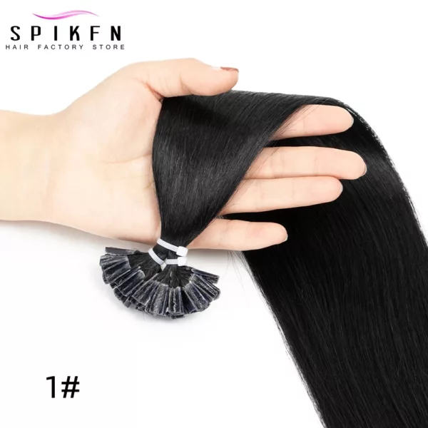 Keratin Bond Hair Extensions Capsule U Tip - Image 7