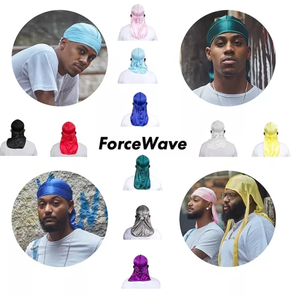 Solid Color Silky Durag - Image 25