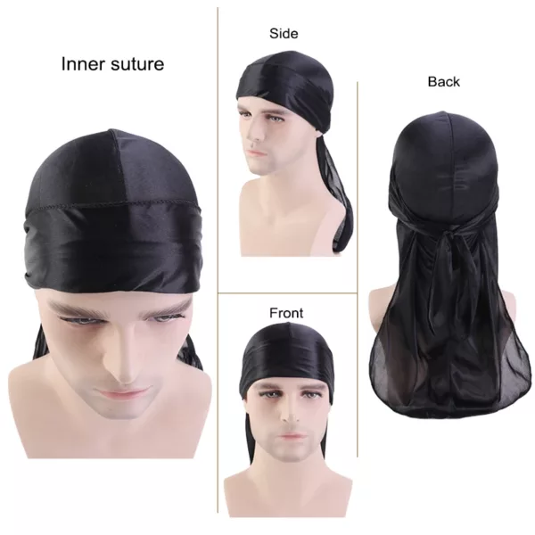 Solid Color Silky Durag - Image 22