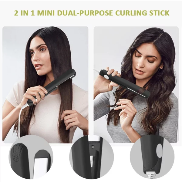 Mini Splint Flat Iron Hair Straightener - Image 3