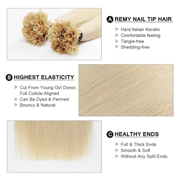 Keratin Bond Platinum U-Tip Extensions - Image 46