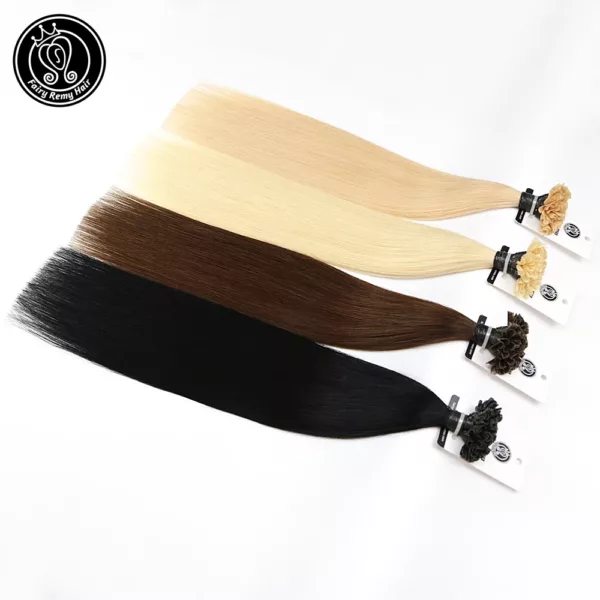 Keratin Bond Platinum U-Tip Extensions - Image 2