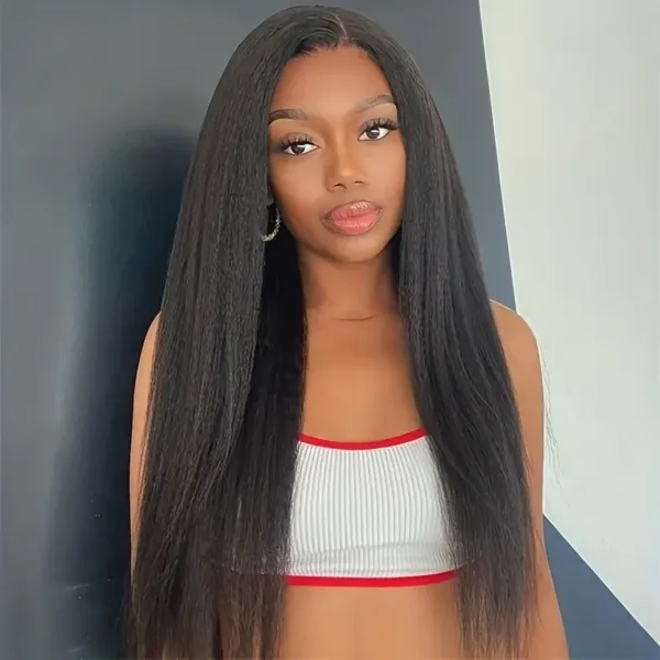 Yaki Straight Lace Closure Wig - Image 10