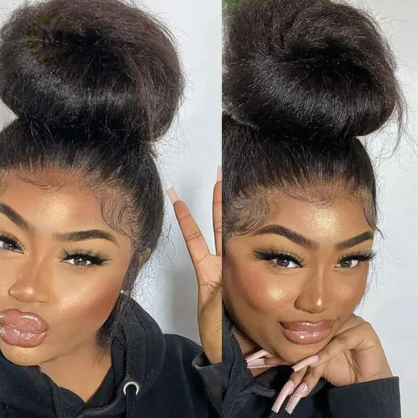 Yaki Straight Lace Front Wig - Image 2