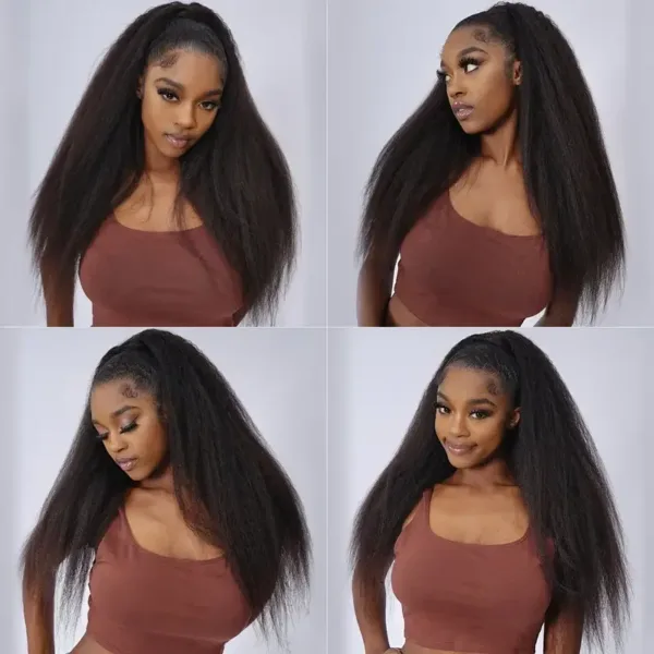 Yaki Straight Lace Closure Wig - Image 12