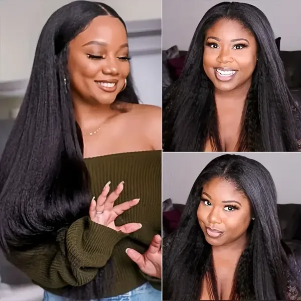 Yaki Straight Lace Closure Wig - Image 11