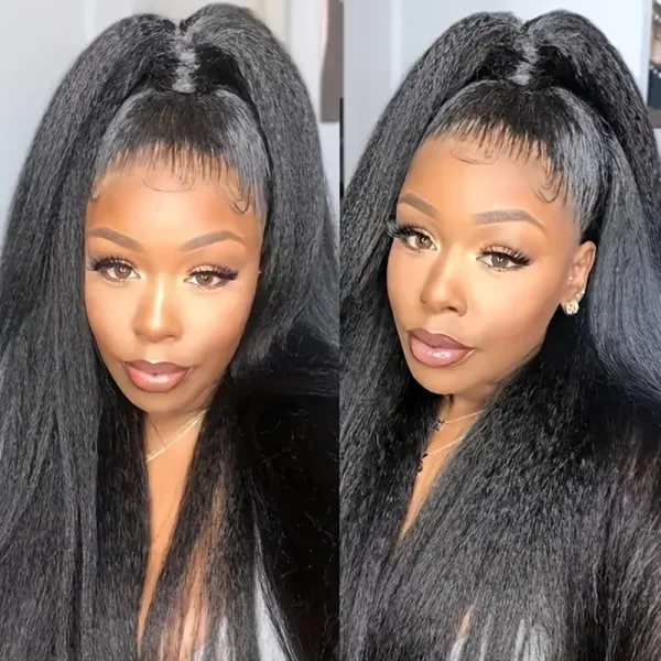 Yaki Straight Lace Closure Wig - Image 7