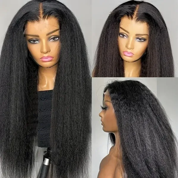 Yaki Straight Lace Closure Wig - Image 9