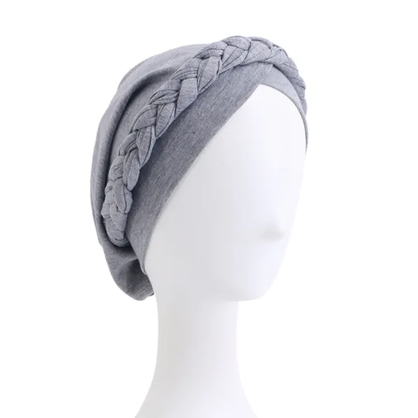 Bohemian Braid Cross Turban - Image 8