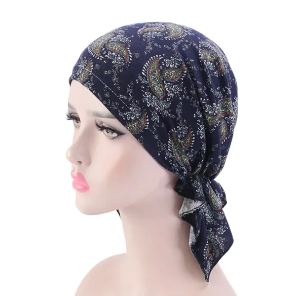 Pre-tied Chemo Turban Scarf - Image 22