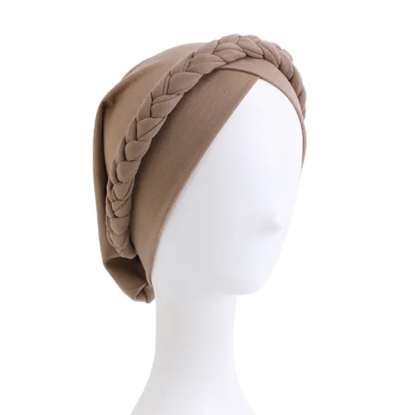Bohemian Braid Cross Turban - Image 14