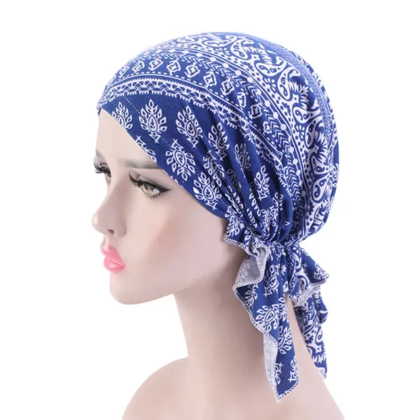 Pre-tied Chemo Turban Scarf - Image 21