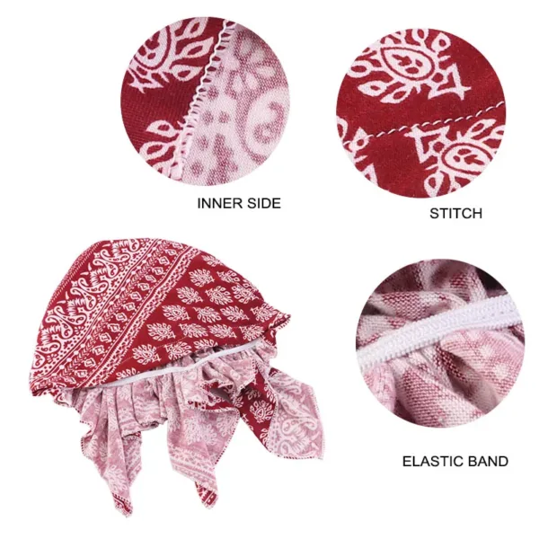 Pre-tied Chemo Turban Scarf - Image 19