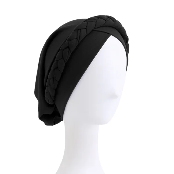 Bohemian Braid Cross Turban - Image 7