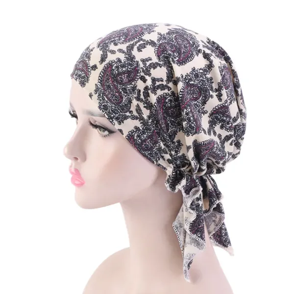 Pre-tied Chemo Turban Scarf - Image 24